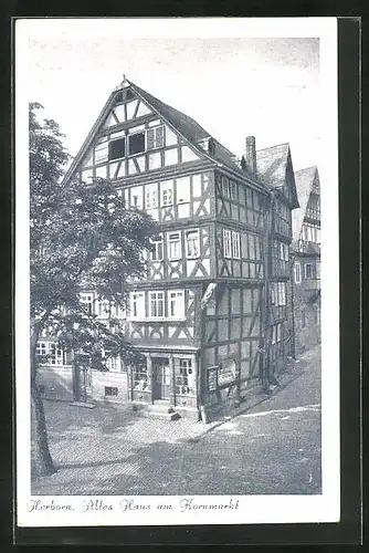 AK Herborn, Altes Haus am Kornmarkt