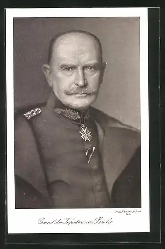 AK General der Infanterie von Beseler in Uniform