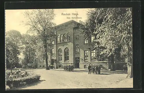 AK Hamburg-Horn, Das Schulhaus des Rauhen Hauses