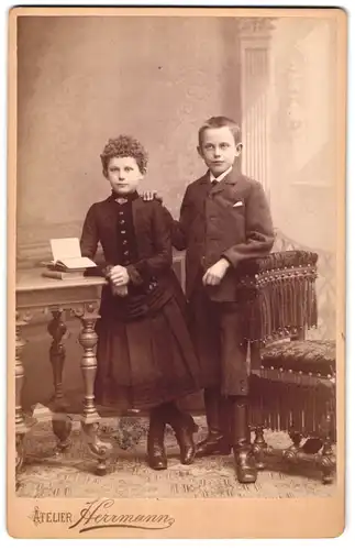 Fotografie Atelier Herrmann, Leipzig, Wintergartenstr. 4, Geschwister im Portrait