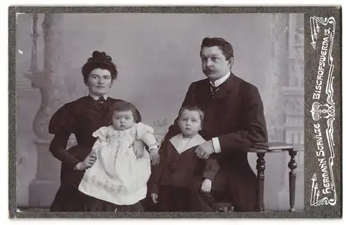 Fotografie Hermann Schulze, Bischofswerda i. S., Familienfoto