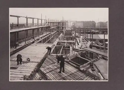 Fotoalbum 40 Fotografien 1933, Ansicht Wien, Wohnhausbau Wien XI Rinnböckstrasse, Volkswohnhaus