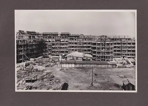 Fotoalbum 40 Fotografien 1933, Ansicht Wien, Wohnhausbau Wien XI Rinnböckstrasse, Volkswohnhaus