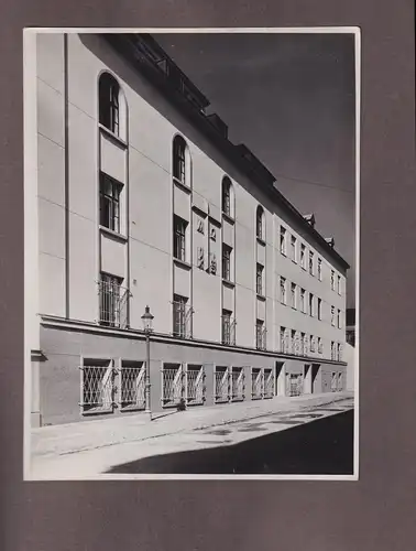 Fotoalbum 52 Fotografien 1936, Ansicht Wien, Neubau des Greisen-Asyl in Wien 13. Wittegasse 3-5