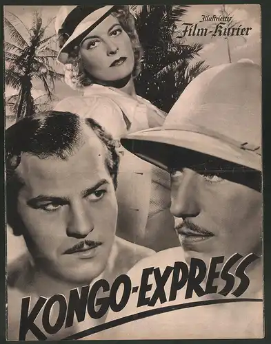 Filmprogramm IFK Nr. 3051, Kongo-Express, Marianna Hoppe, Willy Birgel, Regie: Eduard von Borsody