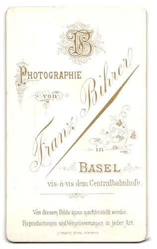 Fotografie Franz Bihrer, Basel, Portrait Knabe im Jacket