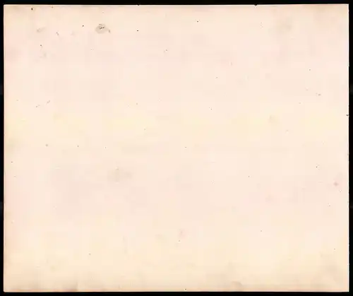 Lithographie Karte von dem Oberamt Nagold, Farblithographie von Bauser 1885, 24 x 28cm
