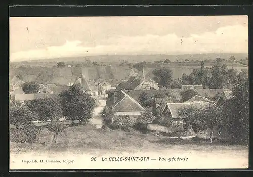 AK La Celle-Saint-Cyr, Vue générale