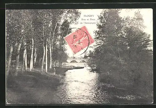 AK Flogny, Bras et Pont de l`Armancon