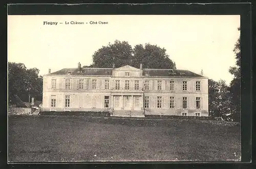 AK Flogny, Le Château, Côté Ouest