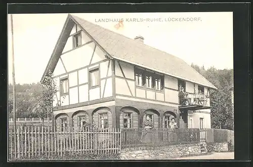 AK Lückendorf, Hotel-Landhaus Karls-Ruhe