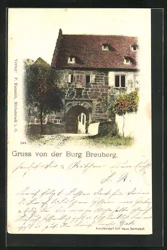 AK Breuberg, Eingang zur Burg