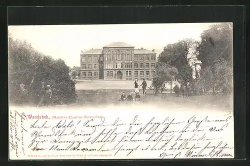 AK Hamburg-Wandsbek, Matthias-Claudius-Gymnasium