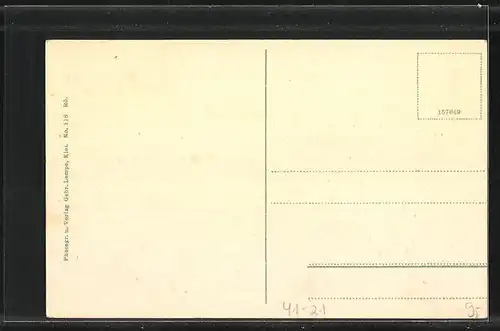 AK Kriegsschiff SM Schleswig-Holstein in Fahrt