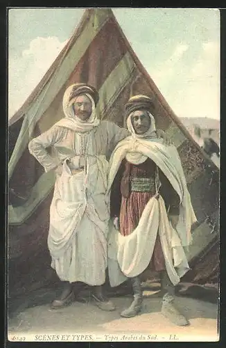 AK Types Arabes du Sud, arabische Volkstypen