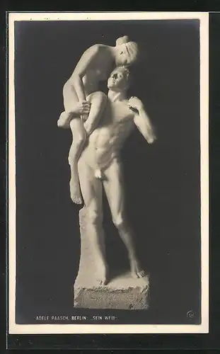 AK Adele Paasch Sein Weib auf der Berliner Kunstausstellung 1908, Nr. 226