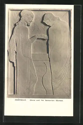 AK Mestrovic Christ and the Samaritan Woman