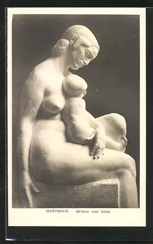 AK Mestrovic Widow and Child