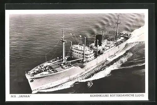 AK M. S. Japara - Koninklijke Rotterdamsche Lloyd - Handelsschiff