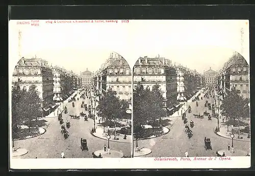 Stereo-AK Paris, Avenue de l`Opera