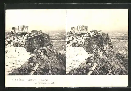 Stereo-AK Athenes, Enceinte de l`Acropole