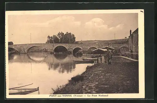 AK Pont-sur-Yonne, Le Pont National