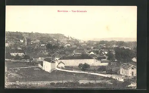 AK Ravières, Vue Générale