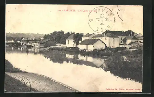 AK Ravières, Les Quais du Port