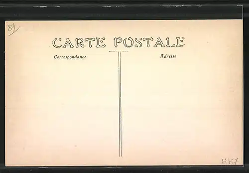 AK Bonnard, Vue prise du Pont suspendu