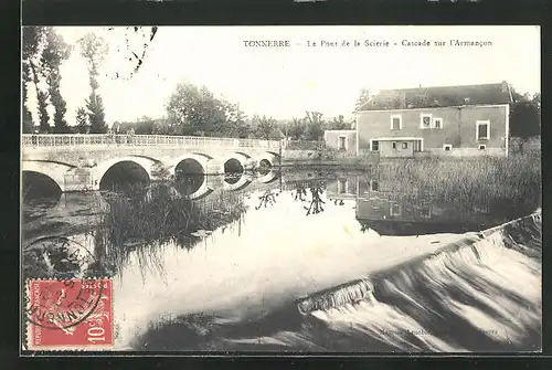 AK Tonnerre, Le Pont de la Scierie, Cascade sur l`Armancon