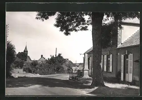 AK Sommecaise, La Place de la Mairie