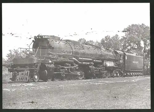 Fotografie Eisenbahn USA, Tender-Lokomotive Dampflok Nr. 4017
