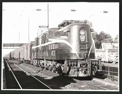 Fotografie Eisenbahn USA, Schnellzug E-Triebwagen Nr. 4924