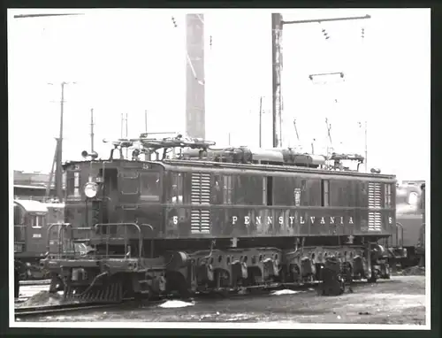 Fotografie Eisenbahn USA, Pennsylvania Railroad, E-Triebwagen Nr. 5