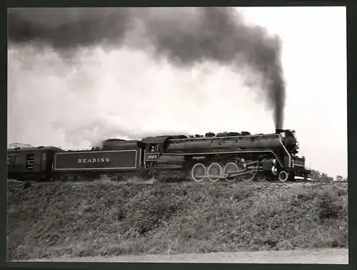 Fotografie Eisenbahn USA, Reading Railroad, Tender-Lokomotive Dampflok Nr. 2124