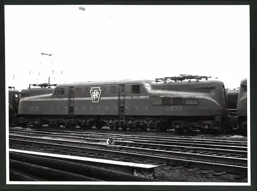 Fotografie Eisenbahn USA, Pennsylvania Railroad, E-Schnellzugtriebwagen Nr. 4839