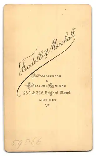 Fotografie Fradelle & Marshall, London, 230 & 246 Regent Street, Portrait dunkelhaarige Schönheit im prachtvollen Kleid