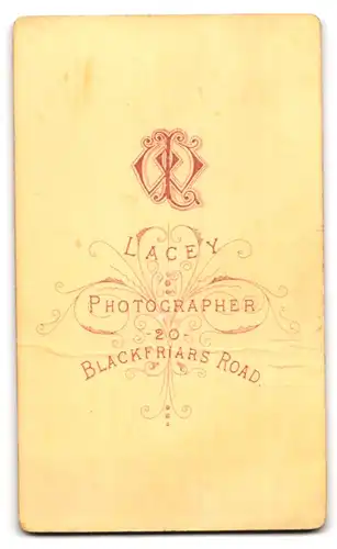 Fotografie William Lacey, London, 20 Blackfriars Road, Portrait bildschönes Fräulein mit Brosche und Ansteckblume