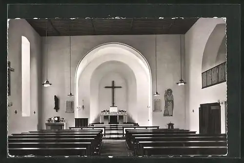 AK Haiger / Dillkreis, Katholische Kirche, Innenansicht