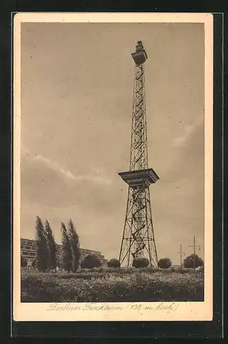 AK Berlin-Charlottenburg, Funkturm