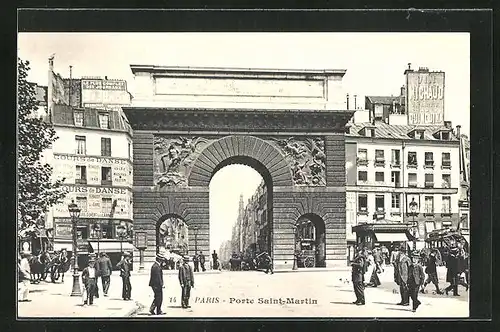 AK Paris, Porte Saint-Martin