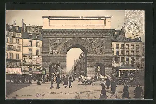 AK Paris, Porte Saint-Martin