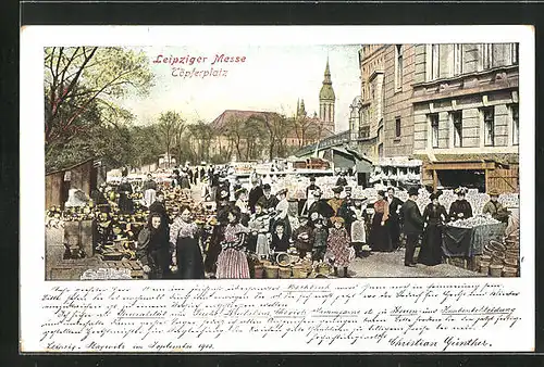 AK Leipzig, Leipziger Messe, Töpferplatz
