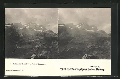 Stereo-AK Brèche de Roland et le Port de Bouchard