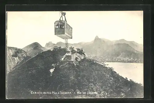 AK Rio de Janeiro, Caminho Aereo Pao d'Assucar, Seilbahn