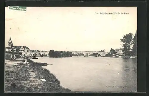 AK Pont-sur-Yonne, Le Pont