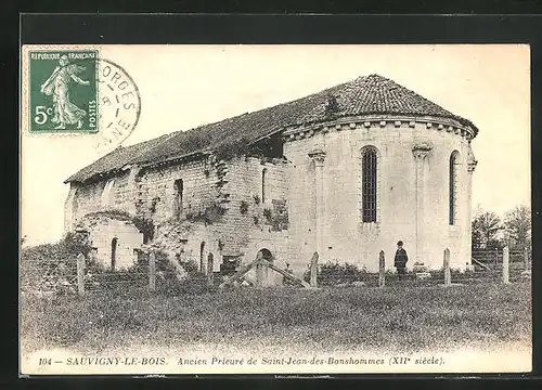 AK Sauvigny-Le-Bois, Ancien Prieuré de Saint-Jean-des-Bonshommes