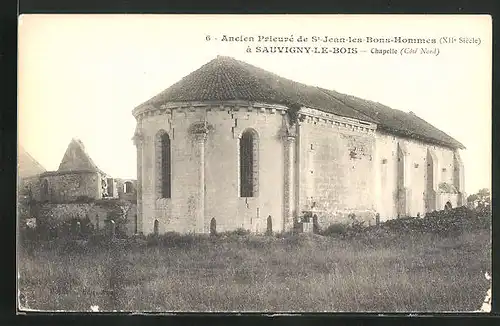 AK Sauvigny-Le-Bois, Ancien Prieuré de St.-Jean-les-Bons-Hommes