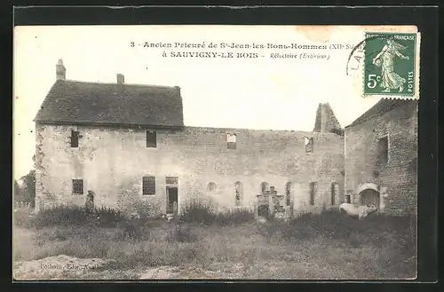 AK Sauvigny-Le-Bois, Ancien Prieuré de St.-Jean-les-Bons-Hommes