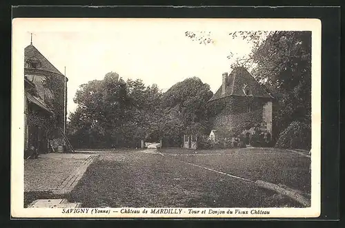 AK Savigny, Château de Mardilly, Tour et Donjon du Vieux Château